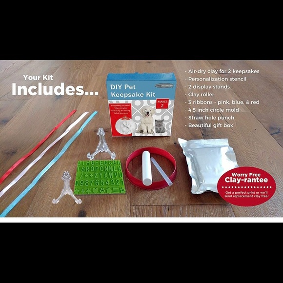 NIB DIY Pet Keepsake Kit - Picture 4 of 6